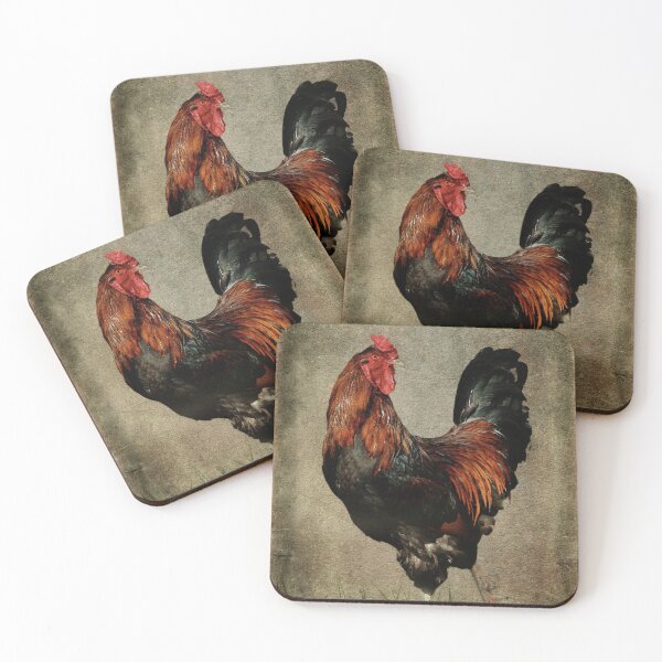 Item preview, Black-breasted red rooster designed and sold by WesternExposure.