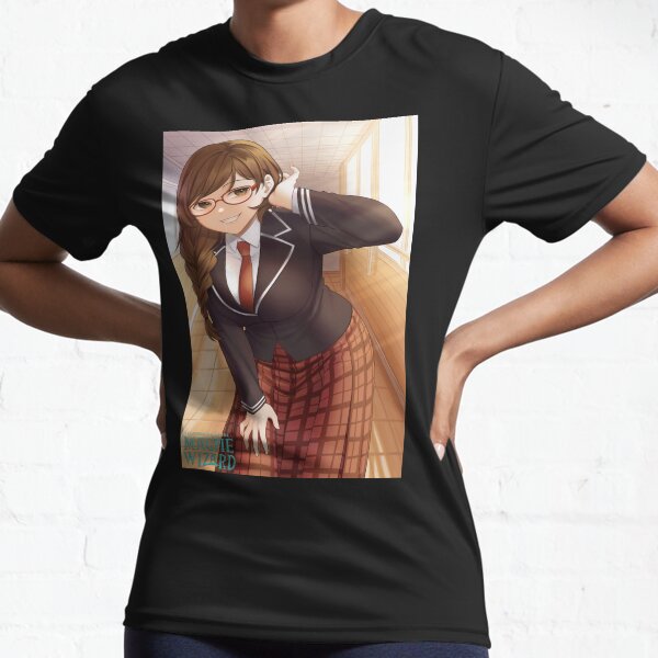 Mariko Yamada from Confessions of the Magpie Wizard Active T-Shirt