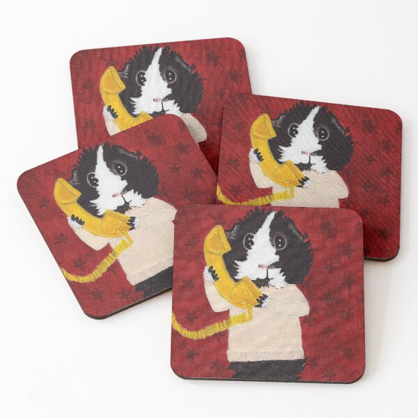 Item preview, Guinea Pigs on the Phone: Thaddeus designed and sold by Guinea Pigs and Books.