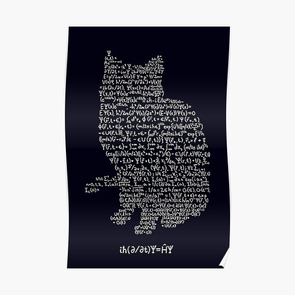 Schroedinger Poster