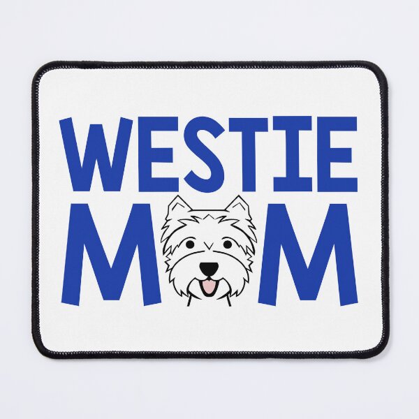 Item preview, Westie MOM sticker - West Highland White Terrier sticker - Westie stickers - Westies - Westie gifts designed and sold by smooshfaceutd.