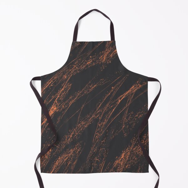 Item preview, Orange Scratches Abstract designed and sold by AMSonArt.