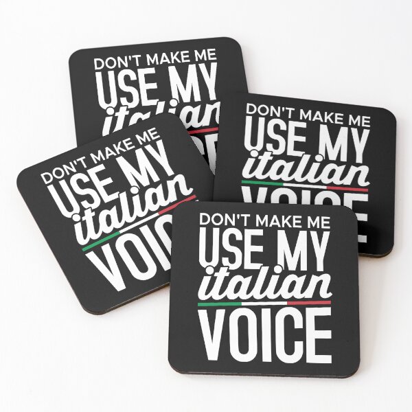 Item preview, Don't Make Me Use My Italian Voice - Funny Italian designed and sold by T-shirt For You.