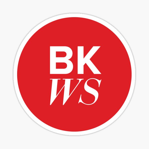 BKWS Circle Sticker