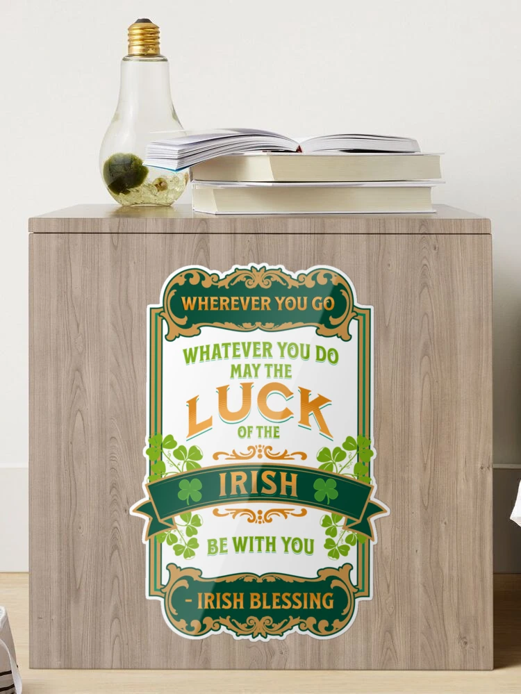 Ireland May the luck of the Irish be with you! fridge magnet