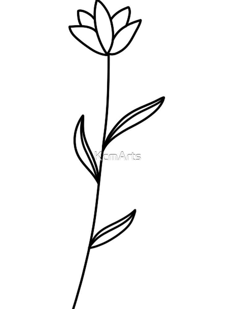 Camiseta para niños «Flor de tulipán simple tatuaje línea arte V1» de KcmArts | Redbubble Camiseta para niños «Flor de tulipán simple tatuaje línea arte V1» de KcmArts | Redbubble