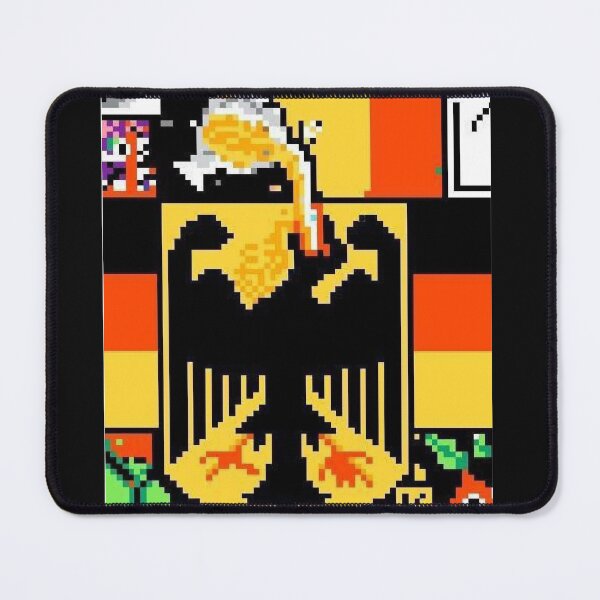Item preview, r/place 2022 Team Germany, Belgian-German Friendship, Beerdrinking Federal Eagle designed and sold by Ballz2DaWall.