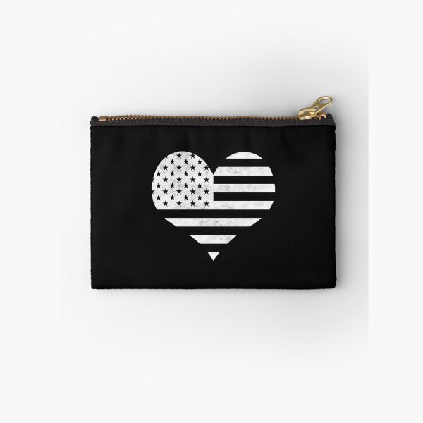 Item preview, American Flag Heart - White designed and sold by Coop & Company Designs.