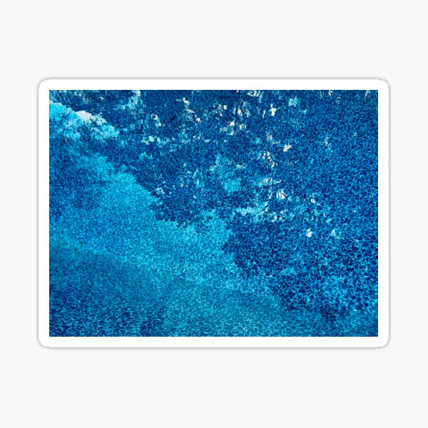 Blue Water Sky Sticker