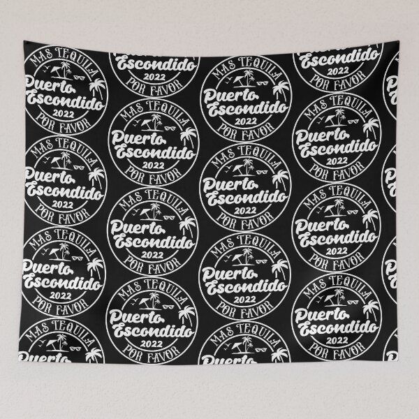 Item preview, Puerto Escondido 2022, Mexico, Más Tequila Por Favor designed and sold by imjuliana.