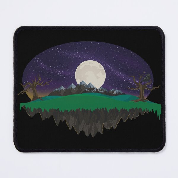 Item preview, Floating Surreal Island at Night designed and sold by YYaarrss.