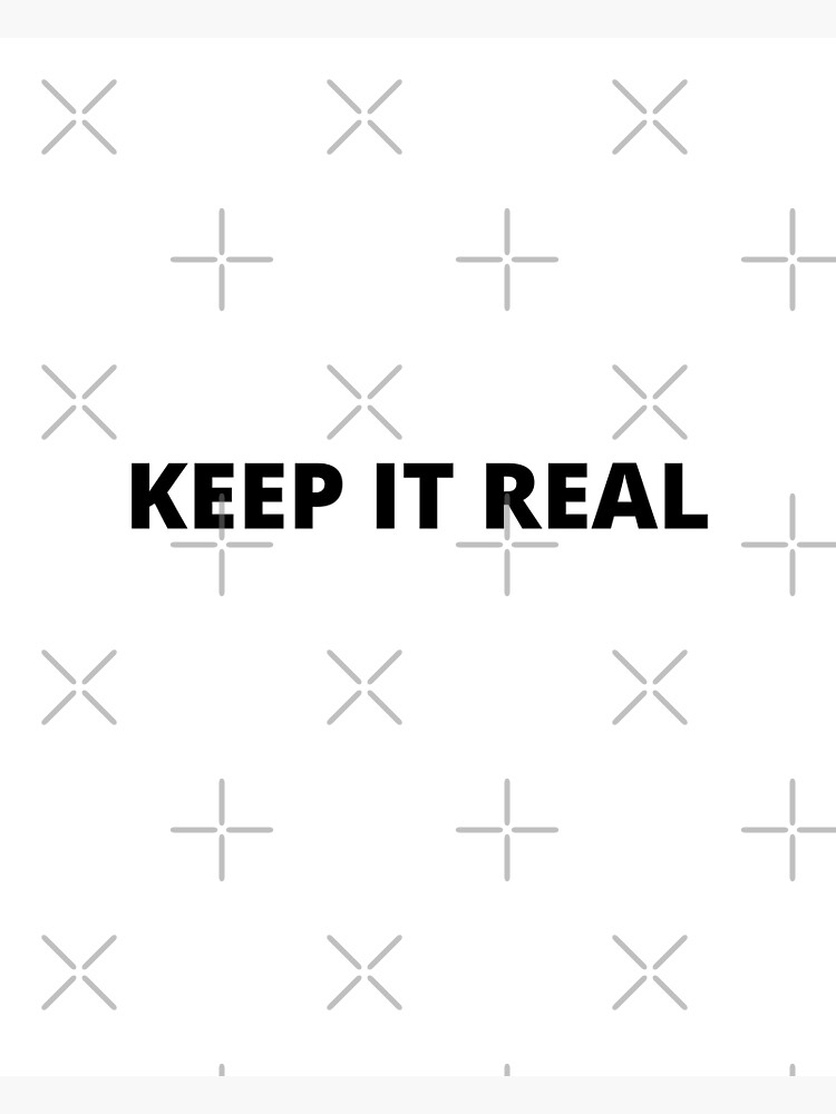 keep-it-real-collection-poster-for-sale-by-glyfada-redbubble