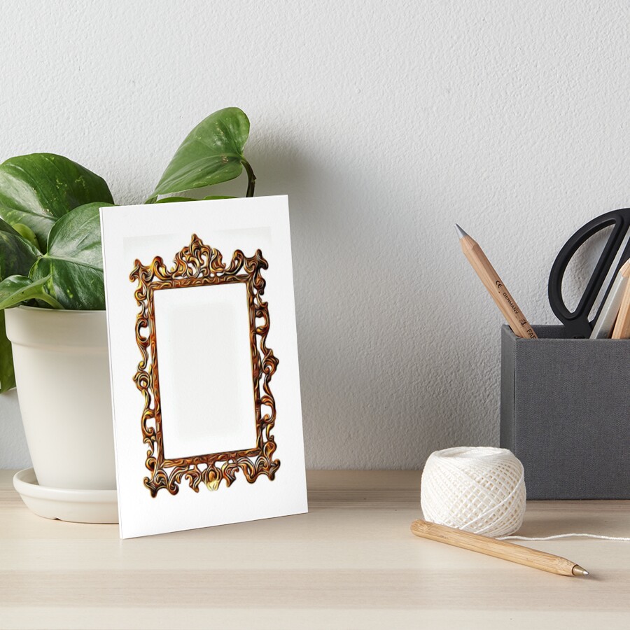 "Mirror mirror on the wall who prettiest of them all" Art Board Print by IziTheArtist Redbubble