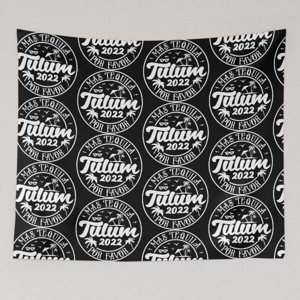 Item preview, Tulum 2022, Mexico, Más Tequila Por Favor designed and sold by imjuliana.