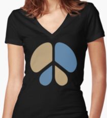 Peace Women's Fitted V-Neck T-Shirt