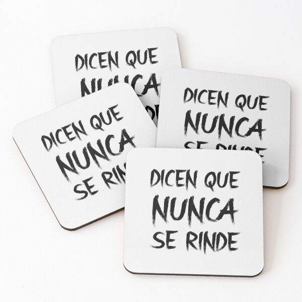 Item preview, Dicen que Nunca se Rinde Black designed and sold by VRedBaller.
