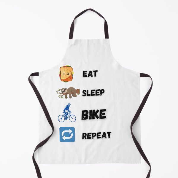 Item preview, Eat Sleep Bike Repeat designed and sold by DonaFada.