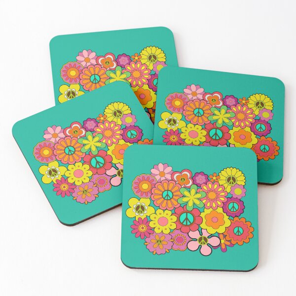 Item preview, Groovy Hippie Flowers designed and sold by Jandsgraphics.