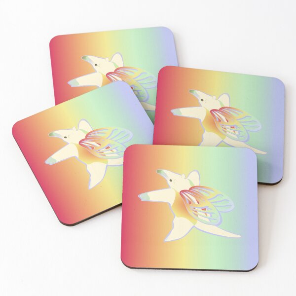 Item preview, anteater tamandua rainbow fairy wings designed and sold by MiraNomegusta.