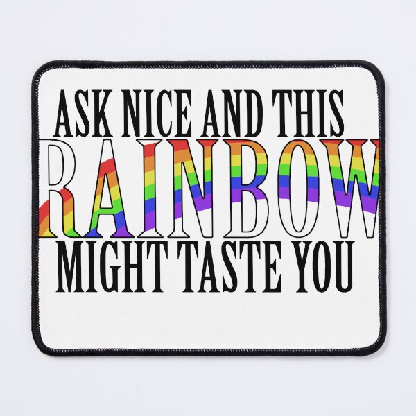 Item preview, Ask Nice Rainbow designed and sold by JackieDeeArt.