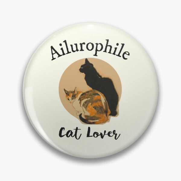 Item preview, Ailurophile Nerd Word for Cat Lover Vintage Cat Art designed and sold by IceCreamMuseum.