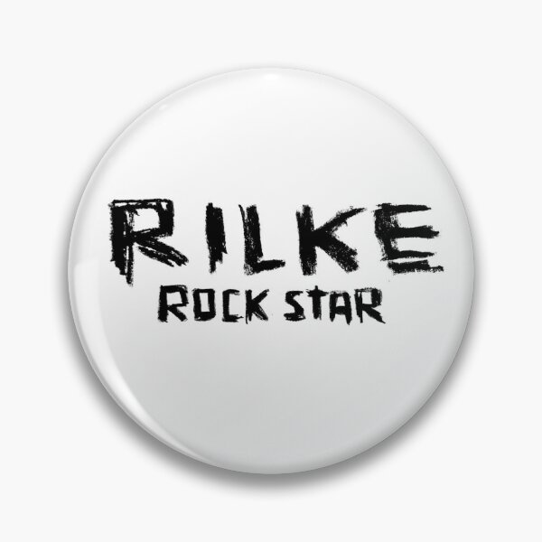 Item preview, Rilke, Rock Star of Poetry designed and sold by badlydrawnbabe.
