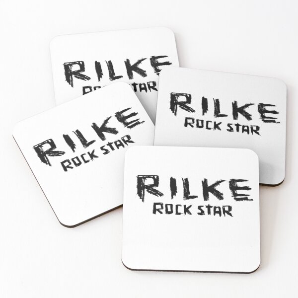 Item preview, Rilke, Rock Star of Poetry designed and sold by badlydrawnbabe.