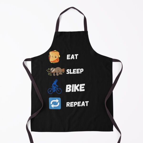 Item preview, Eat Sleep Bike Repeat designed and sold by DonaFada.