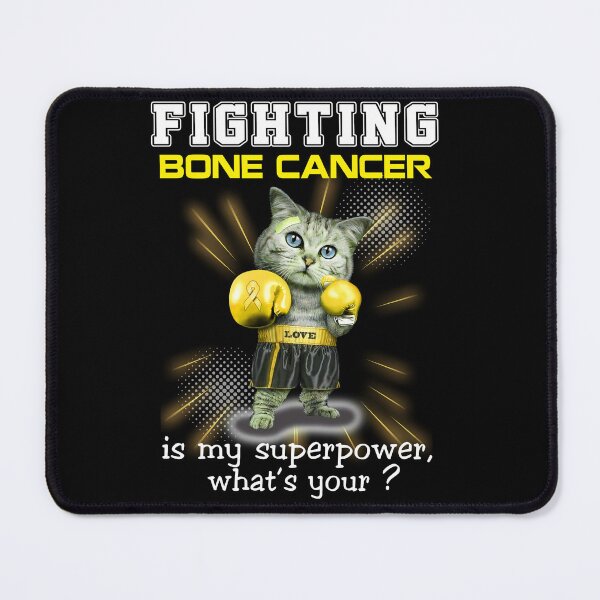 Item preview, Funny Cat Fighting Bone Cancer Is My Superpower What's Your designed and sold by Kohend.