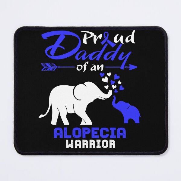 Item preview, Proud Daddy Of An Alopecia Warrior designed and sold by Hatjar.