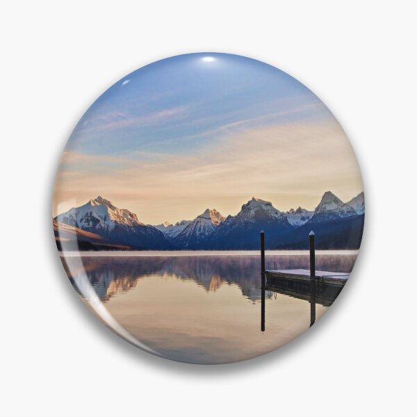 Item preview, Public Dock Lake Fotografía - Amanecer designed and sold by Tjokko-chan.