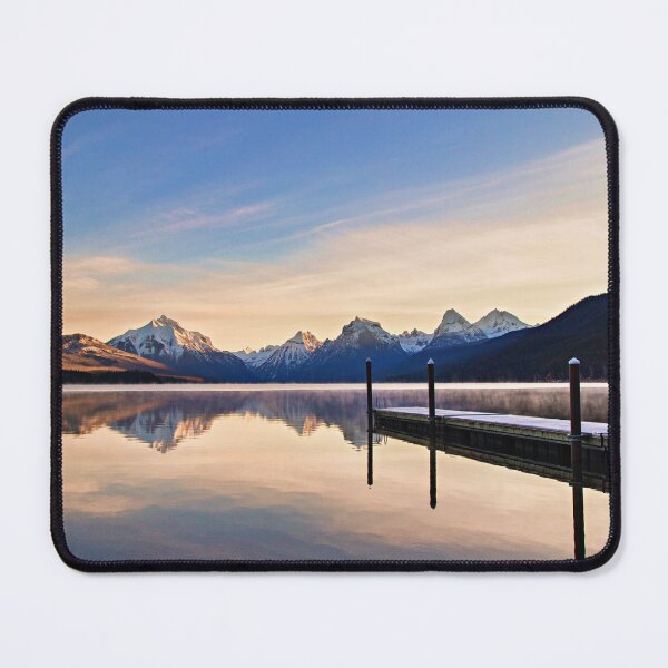 Item preview, Public Dock Lake Photography - Sunrise designed and sold by Tjokko-chan.