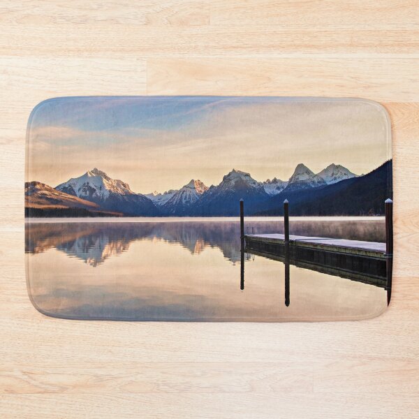 Item preview, Public Dock Lake Photography - Sunrise designed and sold by Tjokko-chan.