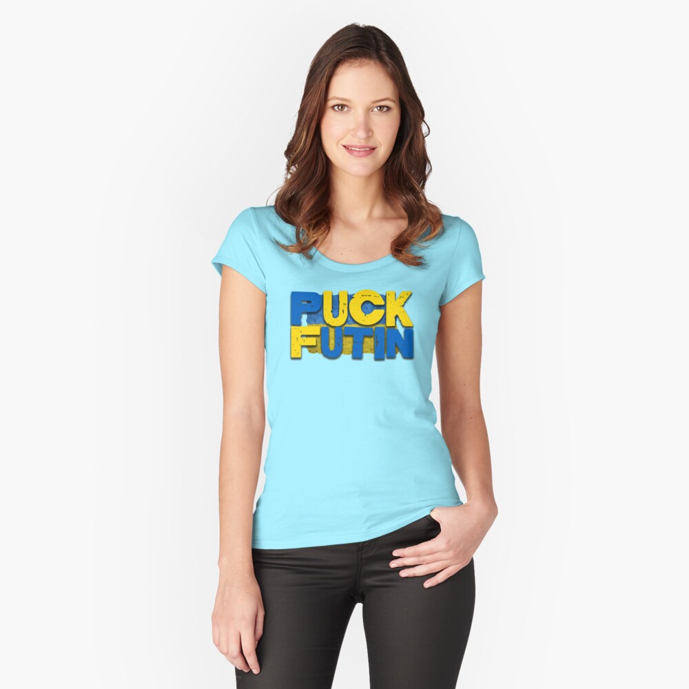 Item preview, Fitted Scoop T-Shirt designed and sold by Tshirtk.
