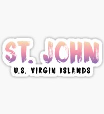 St. John Geofilter Sticker
