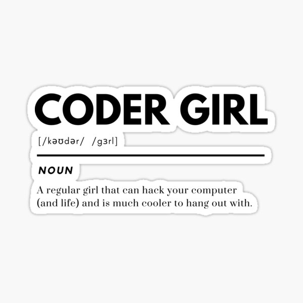 coder-girl-dictionary-definition-a-simple-design-for-girl-coders