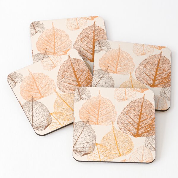 Item preview, Large Brown Leaves Seamless Pattern designed and sold by silviaol.