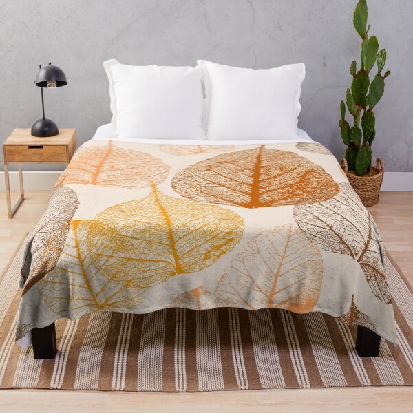 Item preview, Large Brown Leaves Seamless Pattern designed and sold by silviaol.