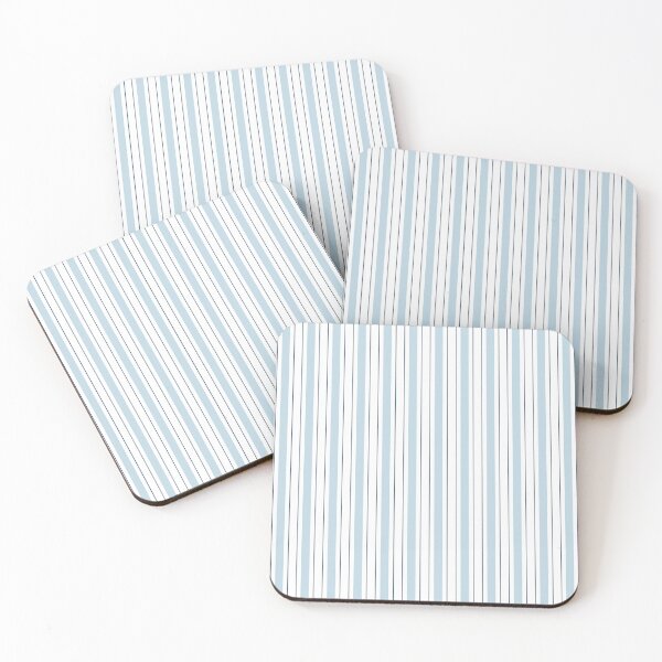 Item preview, Vertical Blue and White Striped designed and sold by OutcastBrain.