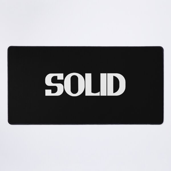 Item preview, Solid - Bold White Text designed and sold by Chubuter.