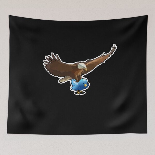Item preview, eagle hunts the bird designed and sold by Tiziza.
