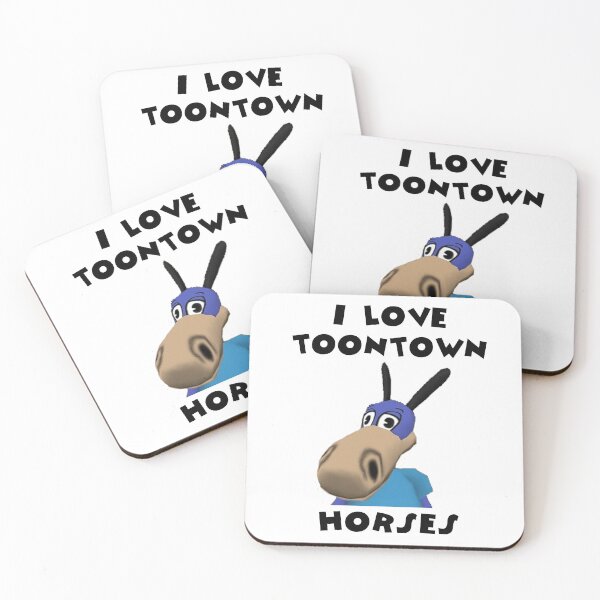 Item preview, I Love Toontown Horses designed and sold by TooningAround.
