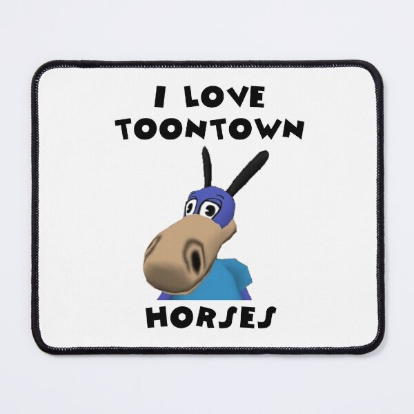Item preview, I Love Toontown Horses designed and sold by TooningAround.