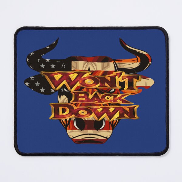 Item preview, Won't back down bull designed and sold by James Bieber.