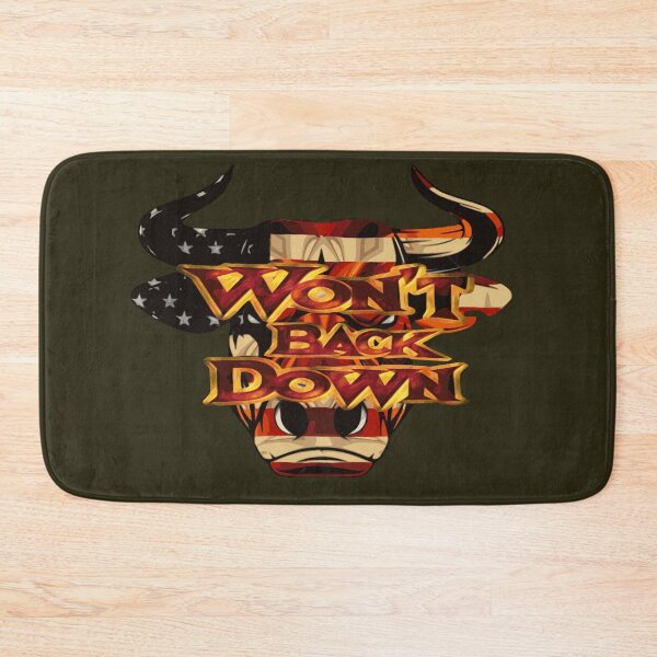 Item preview, Won't back down bull designed and sold by James Bieber.