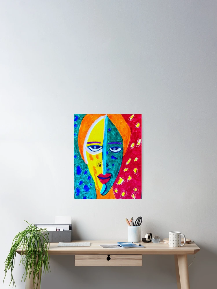 Imagen 2 de 3, Póster con la obra Sonique, diseñada y vendida por RandaRubyRed.