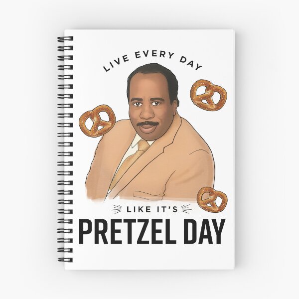 Item preview, Live Every Day Like It's Pretzel Day Stanley Inspired Office Mug designed and sold by Misery Loves Company.
