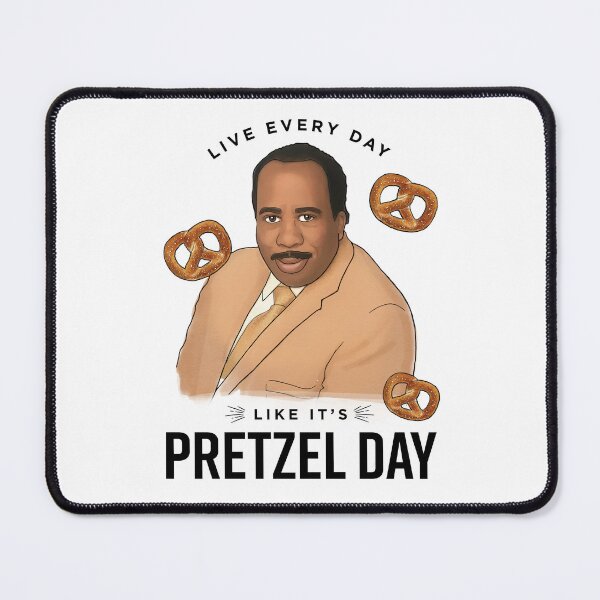 Item preview, Live Every Day Like It's Pretzel Day Stanley Inspired Office Mug designed and sold by Misery Loves Company.