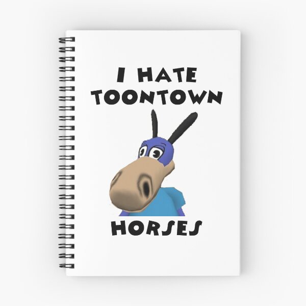Item preview, I Hate Toontown Horses designed and sold by TooningAround.
