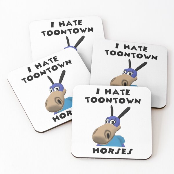Item preview, I Hate Toontown Horses designed and sold by TooningAround.